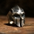 Anillo Espartano Ajustable de Calavera para Hombre - Plata Vintage en internet