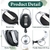 Soporte de identificación retráctil Honoson 50 Pcs Negro en internet