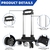 Carro de Mochila Baxeo Plegable con 5 Ruedas Desmontables en internet