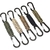 Llave de Paracord TIMGOU, Juego de 5 Lanyard 1,07 m - Del Mundo