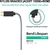 Cable de Alimentación USB PODLINE para Fire Stick - 30 cm - Del Mundo