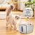 Fuente de Agua Automática para Gatos SEIRMEP 3L Acero Inoxidable - Del Mundo