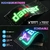 Cartel LED Programable Hirealou 12x27 cm RGB Doble Línea - Del Mundo