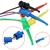 Clips de Prueba de Gancho Sumnacon 10 Pcs 59 cm Silicona - Del Mundo