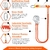 Arnés de Seguridad Glorouschu para Todo el Cuerpo - Naranja - Del Mundo
