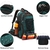 Mochila de senderismo BOVIP 40L impermeable unisex verde - Del Mundo