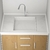Barrera de Agua Silicona 220 cm Terpollay123 Ducha Cocina - Del Mundo