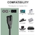 Cable de Alimentación CA 1.83m Musstad para DVD Panasonic - Del Mundo