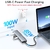 Hub USB C 7 en 1 Selore&S-Global con HDMI 4K y 100W PD - Del Mundo