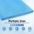 Paños de Limpieza Microfibra HOMEXCEL 6 PK 40x35 cm Azul - Del Mundo