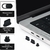10 Tapas de Polvo para Puertos MacBook Air/Pro 2025-2018 - Del Mundo