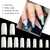 Puntas de Uñas Postizas Krofaue 500 Pcs 10 Tamaños Francesas - Del Mundo