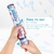 Paquete de 6 cañones de confeti EPASUN azul biodegradable - Del Mundo