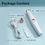 Recortador Facial Evolvique 2 en 1 Rosa con Luz LED - Del Mundo