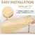 Fundas de Cojín de Terciopelo Hyha 2PC Beige Lavables - Del Mundo