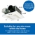 Ventilador de Baño Panasonic WhisperFit DC 50-110 CFM LED - Del Mundo