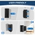 Cerraduras de Refuerzo de Puerta Lvyesea 3 Pcs Seguridad Infantil - Del Mundo