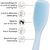 Cepillo Desenredante Tangle Teezer Húmedo y Seco Azul Nube Lila - Del Mundo