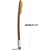 Cepillo de Baño ICANdOIT Cerdas de Jabalí 45 cm Antideslizante - Del Mundo