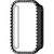 Funda Protectora MOTONG para Xiaomi Smart Band 9 Pro/8 Pro - PC Negro - Del Mundo