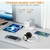 Adaptador de Viaje Universal TESSAN 5 en 1 USB C 3A - Del Mundo