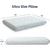 Hcore Almohada Ultra Fina 6.99 cm Espuma de Memoria - Del Mundo
