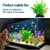14 Plantas Decorativas para Acuarios CousDUoBe - PVC Multicolor - Del Mundo