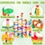 Juego de Canicas de Mármol Cicont 133 Piezas Educativo 0.64 kg - Del Mundo
