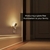 Luz Nocturna LED L LOHAS 2 Piezas 3000K Brillo Ajustable - Del Mundo