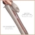 Plancha de Rizar Titanio Luxe Oro Rosa 2.54 cm Profesional - Del Mundo