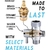 Rociador de Bidet Rionox Mano Acero Inoxidable Ajustable - Del Mundo