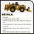 Cargadora de Ruedas Caterpillar 994K Diecast Masters 1:125 - Del Mundo