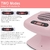 Secador de Uñas Wanyi 300W Rosa Automático Aire Frío y Caliente - Del Mundo