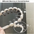 Cepillo de Limpieza POPGIO 2 Pcs Flexible para Rincones - Del Mundo