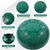 Tambor de Lluvia Weipoken 15 cm 8 Notas Verde con Mallets - Del Mundo