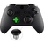 Palancas Magnéticas Metal 8 en 1 eXtremeRate para Xbox/PS4 - Negro - Del Mundo