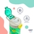 Botella de Agua Zak Designs Hello Kitty 740ml a Prueba de Fugas - Del Mundo