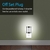 Luz Nocturna LED GE CoverLite 2 Paquete Níquel Marroquí - Del Mundo