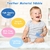 Mordedores de Silicona para Bebés 0-6 Meses - 2PCS Teléfono - Del Mundo