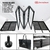 Mesa DJ Portátil AxcessAbles 137x68 cm - Soporta 181 kg - Del Mundo