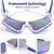 Gafas de Ciclismo Polarizadas UV400 + Estuche Negro - Del Mundo