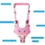 IULONEE Andador para Bebés Rosa Ajustable 7-24 Meses - Del Mundo