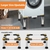 Soporte Ajustable WBD para Mini Nevera 30-32.5 cm Altura - Del Mundo