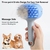 Cepillo de baño 2 en 1 Ausugar para perros y gatos azul - Del Mundo