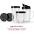 Mezclador Magic Bullet MBR-1101AK 11 Piezas Negro - Del Mundo