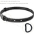 Correa de Nylon para Perros YLSF 2mm 66cm Ajustable Negra - tienda online