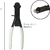 Alicates Doblado Alambre The Beadsmith 180mm Mango PVC - tienda online
