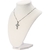 Soporte de exhibición de collar Julysky de terciopelo beige - tienda online