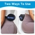 Almohada Lumbar QUTOOL Firme Negra para Silla y Coche - tienda online