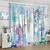 Cortinas de Sirena AAVEUP 53x114 cm para Niñas - Azul - tienda online